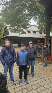 Podzimní počasí a valašské muzeum v přírodě