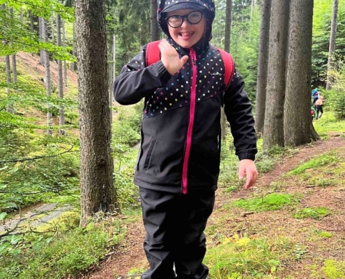 dnes opět bazén, vycházky, krmení kačenek na přehradě, tvoření