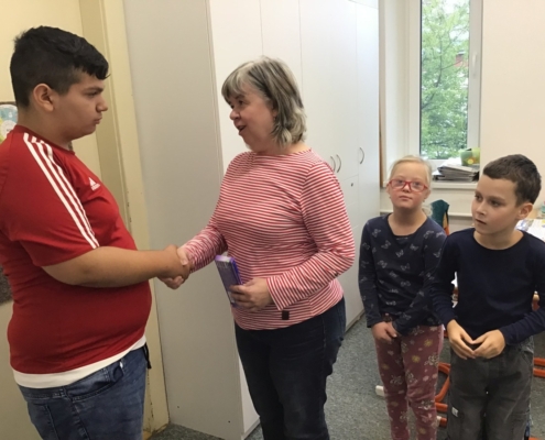 Kristián měl koncem září narozeniny