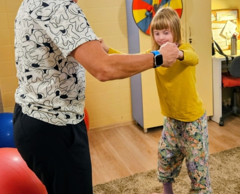 Protahování a následná relaxace, cvičení na balanční ploše