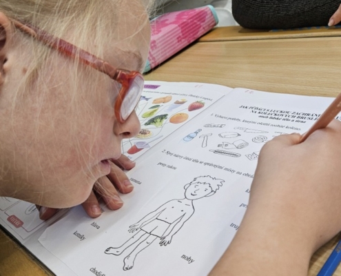 Krásná práce v hodině českého jazyka - slohu a Přírodovědy