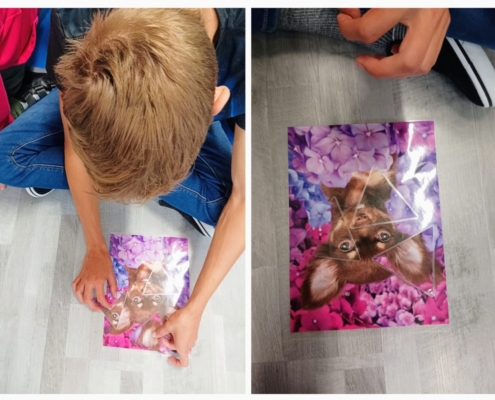 Děti si s Heidy pojmenovaly části psího těla