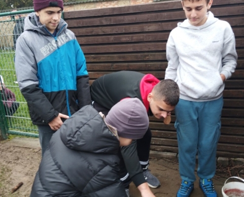 Dnes třída F navštívila farmu v Kozlovicích