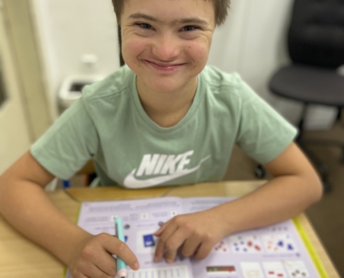 hodina matematiky ve třídě A