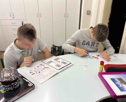 Týden ve třídě E - opakování, solná a výuka