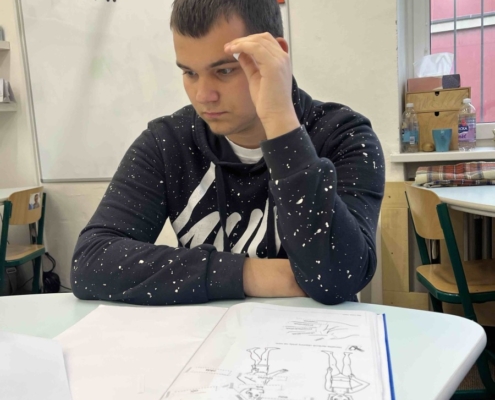 Týden ve třídě E - opakování, solná a výuka