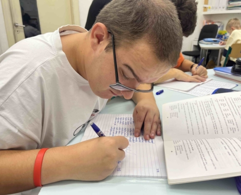 Týden ve třídě E - opakování, solná a výuka