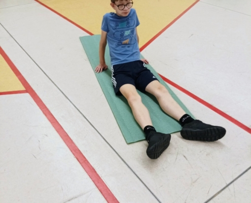 Dnes jsme si pořádně zacvičili v Duhovém domě