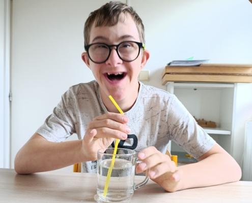 různá cvičení v rámci řečové výchovy