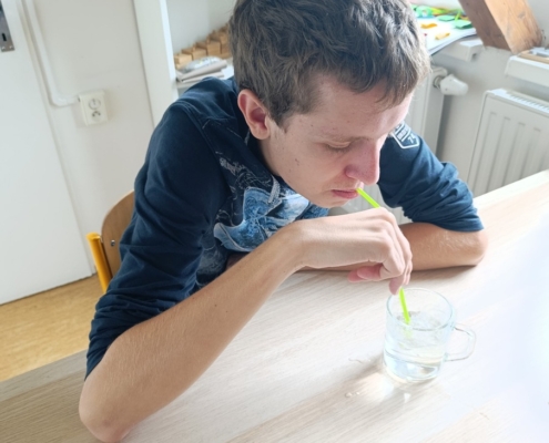 různá cvičení v rámci řečové výchovy