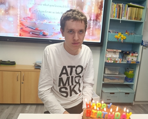 Dneska slavil Vini narozeniny