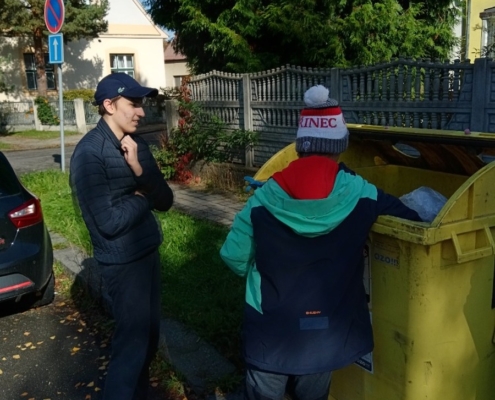 pokračovali v pracovních listech v tématu podzim
