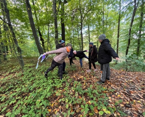 první akce mladého zálesáka