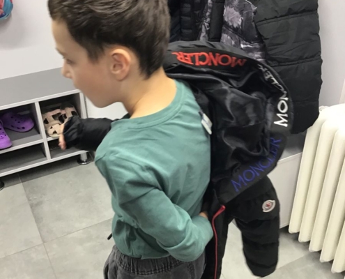 Nácvik sebeobsluhy třída F