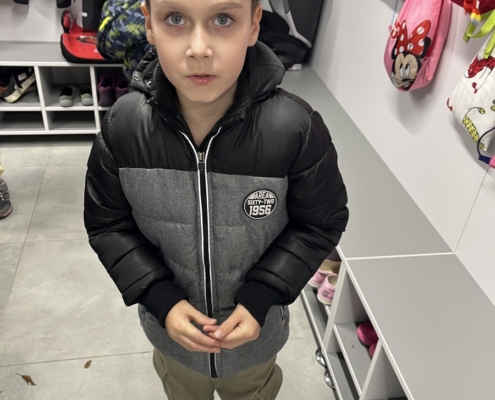 trénovali jsme obouvání, oblékání a vyrazili do té podzimní nádhery