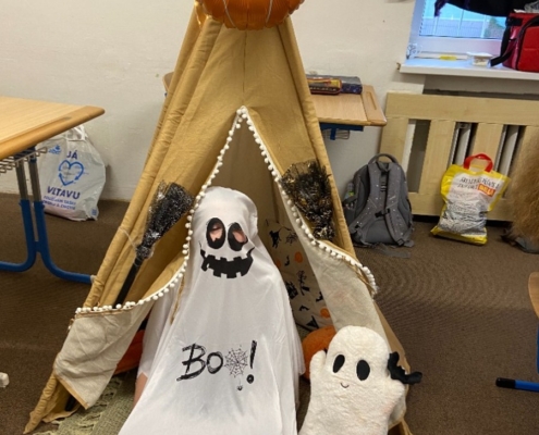 Halloween party v Áčku