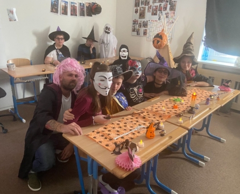 Halloween party v Áčku