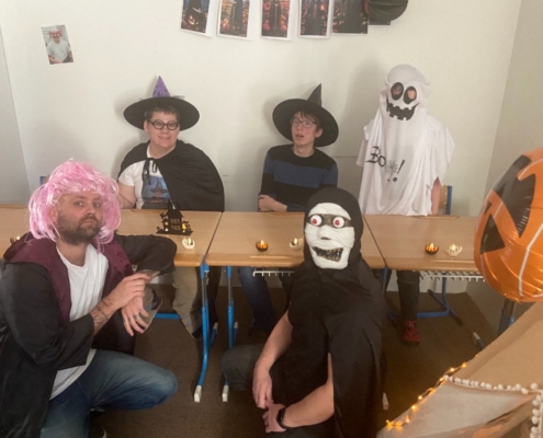 Halloween party v Áčku