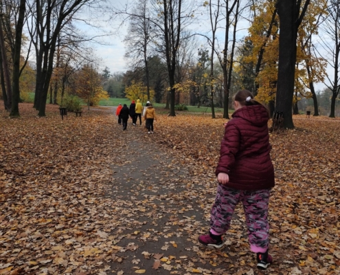 proto jsme se vydali, jak se říká, pouze kolem komína