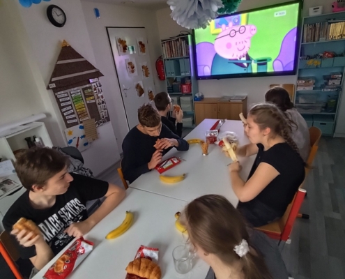 proto jsme se vydali, jak se říká, pouze kolem komína