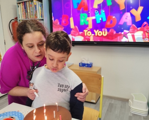 Oliverek slavil narozeniny