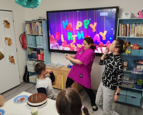 Oliverek slavil narozeniny