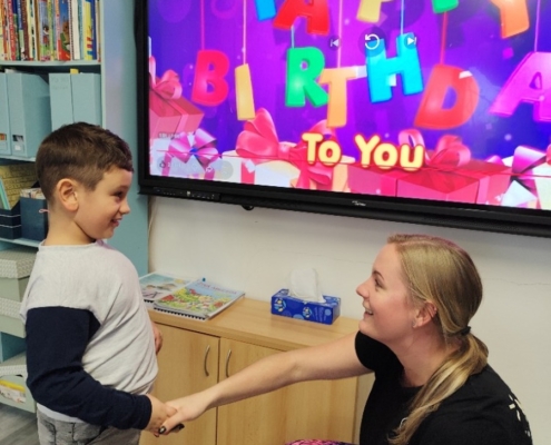 Oliverek slavil narozeniny