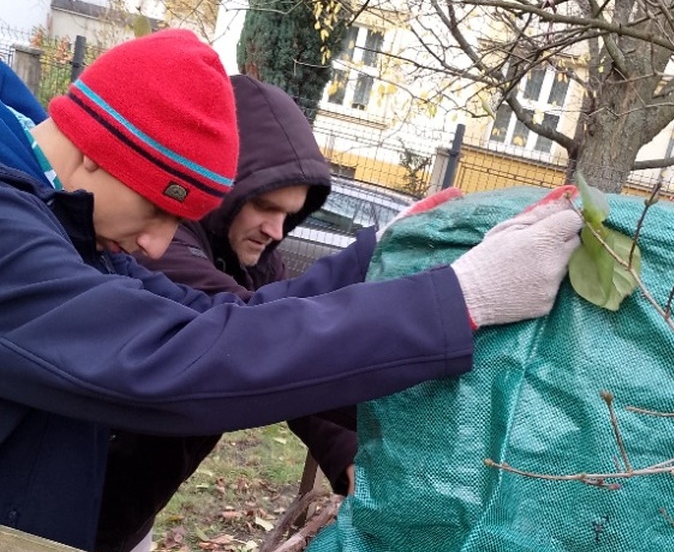 Podzim nám dodává náplň práce