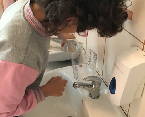 Nakupujeme, odměřujeme, skládáme prádlo