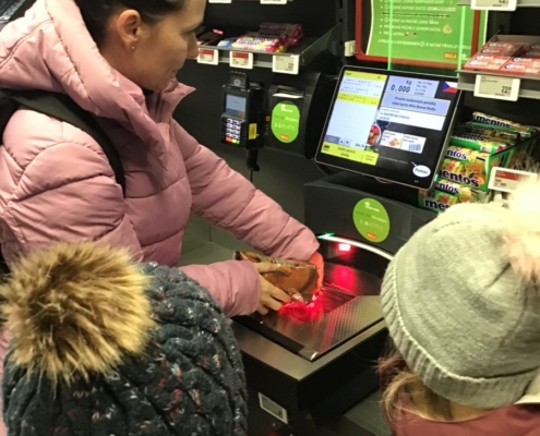 Nakupujeme, odměřujeme, skládáme prádlo