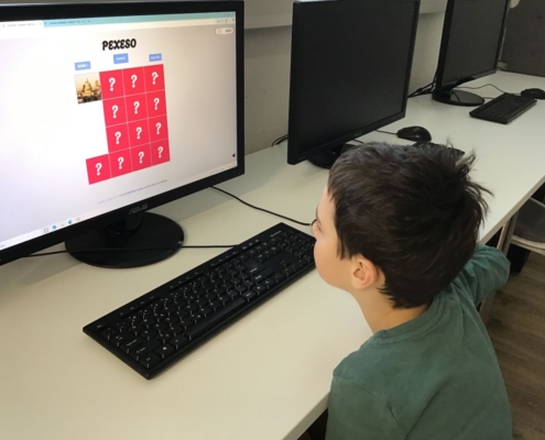 Chodíme se učit také do počítačové učebny