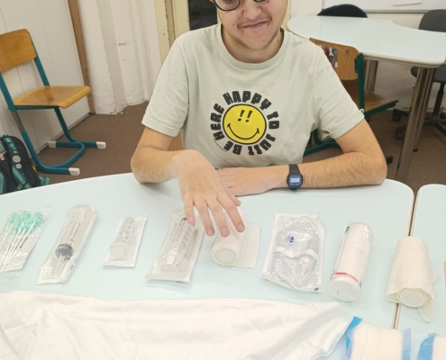 ve výchově ke zdraví s klukama věnovali IZS