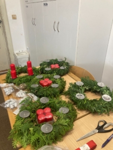 Tento týden jsme věnovali přípravám na besídku