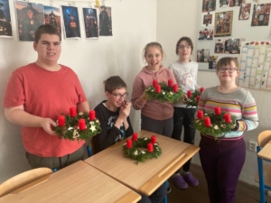 Tento týden jsme věnovali přípravám na besídku