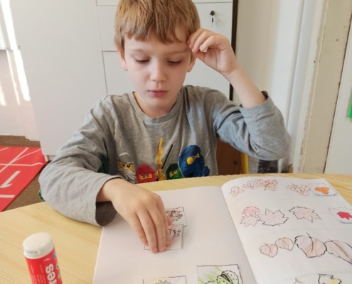 Tento týden byl zaměřen na domácí zvířata a barvy