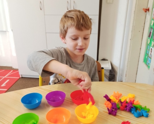 Tento týden byl zaměřen na domácí zvířata a barvy