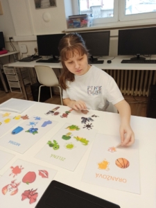 Tento týden byl zaměřen na domácí zvířata a barvy