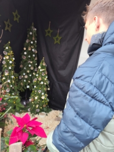 s našimi žáky z pracovních činností navštívili tradiční výstavu na místní Střední zahradnické škole