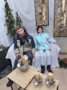 s našimi žáky z pracovních činností navštívili tradiční výstavu na místní Střední zahradnické škole