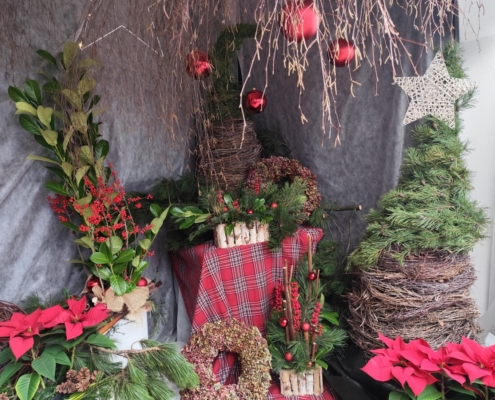 s našimi žáky z pracovních činností navštívili tradiční výstavu na místní Střední zahradnické škole