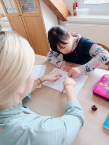 Trénovali jsme psaní, čtení i počítání