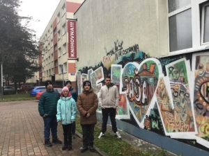 Dnešní návštěva knihovny a beseda Grandhotel emocí