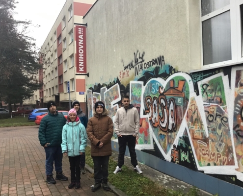 Dnešní návštěva knihovny a beseda Grandhotel emocí