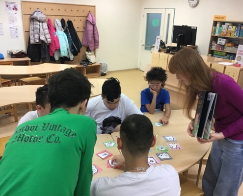 Dnešní návštěva knihovny a beseda Grandhotel emocí