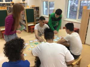 Dnešní návštěva knihovny a beseda Grandhotel emocí