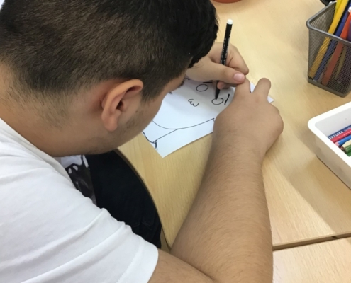 Dnešní návštěva knihovny a beseda Grandhotel emocí