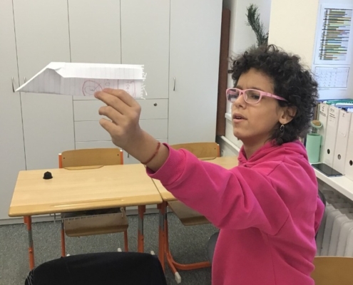 navštívili jsme knihovnu, vyrobili jsme vánoční svícny