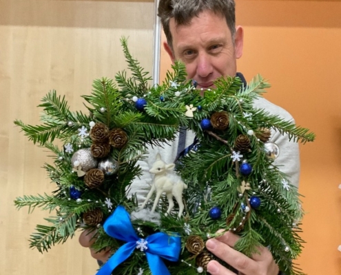 do třídy přišel na návštěvu náš kamarád a kolega Martin