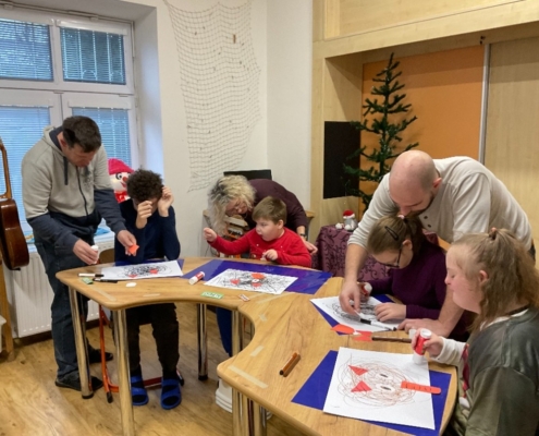 do třídy přišel na návštěvu náš kamarád a kolega Martin