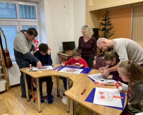 do třídy přišel na návštěvu náš kamarád a kolega Martin